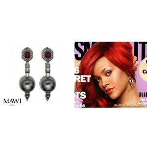 Pretty Tough Mawi Ball and Spike earrings worn by Rihanna, Britney Spears